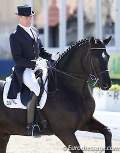 Holga Finken and Haydn at the 2013 CDI Hagen :: Photo © Astrid Appels