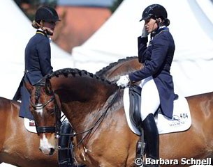 Ulla Salzgeber's students Sarah Erlbeck and Lisa Maria Klossinger