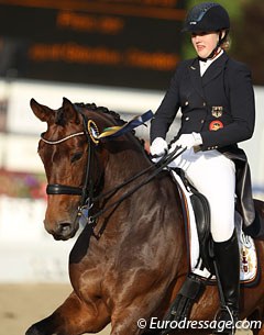 Jessica Krieg and Florence at the 2013 CDIO-J Hagen :: Photo © Astrid Appels