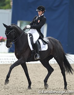 Fanni Nemeth and Firanta at the 2013 CDIO-PJYR Hagen :: Photo © Astrid Appels