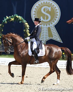 Sanneke Rothenberger and Favourit at the 2013 CDI Hagen :: Photo © Astrid Appels