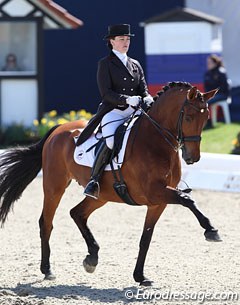 Dutch Thamar Zweistra on the powerful mare Zodinde (by Louisville x Rubiquil)