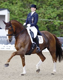 Anabel Balkenhol and Dablino at the 2013 CDI Hamburg :: Photo © Thomas Hellmann
