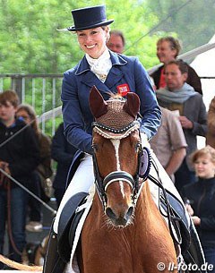 Hannah Biggs and Weltzin at the 2013 CDI Hamburg :: Photo © LL-foto.de