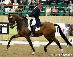 Paul Friday on Winston Bond at the 2013 British Winter Championships :: Photo © Risto Aaltonen