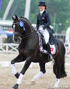 Lena Leschly Amand and Gorklintgaards Fanero win the 2013 Nordic Baltic Championships in Helsinki :: Photo © Satu Pirinen