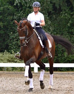 Hayley Beresford and Armani