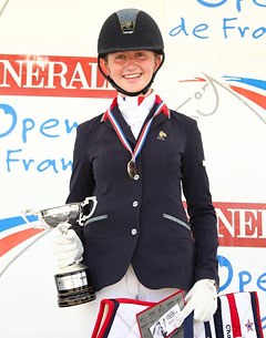 Clarissa Stickland-Rufin wins the 2013 French Pony Championships in Lamotte-Beuvron :: Photo © FFE