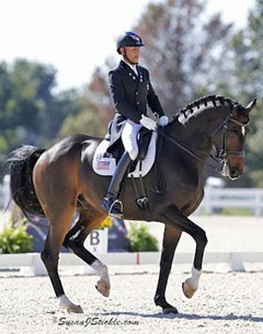 Steffen Peters and Legolas at the 2013 U.S. Dressage Championships in Lexington :: Photo © Sue Stickle