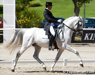 Jose Antonio Garcia Mena and Norte at the 2013 CDI Madrid :: Photo © Top Iberian