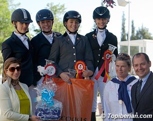 The Children's Pony podium