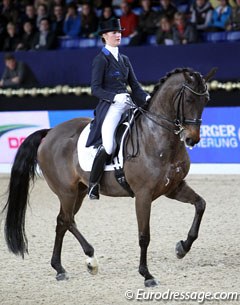 Belgian Delphine Meiresonne also made major steps forward on her highly sensitive Belgian bred Wipsy van 't Heihof (by Flemmingh)