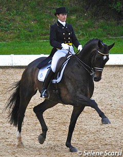 Tinne Vilhelmson and Don Auriello at the 2013 CDI Munich :: Photo © Selene Scarsi