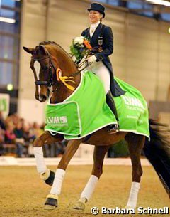 Nadine Capellmann and Girasol were the convincing winners of the Grand Prix tour at the 2013 CDN Munster :: Photo © Barbara Schnell