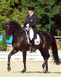 Alexandra Korelova and Baikal at the 2013 CDI Nizhniy Novgorod