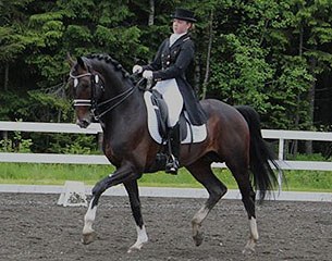 Elise Struve Fjornes on Maserati in 2013