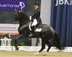 Anna Kasprzak and Donnperignon at the 2013 CDI-W Odense 
