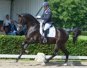 Severo Jurado Lopez and Everdale at the 2013 Pavo Cup Semi Finals :: Photo © KWPN