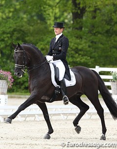 Edward Gal and Voice at the 2013 CDI Roosendaal :: Photo © Astrid Appels