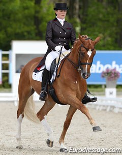 Thamar Zweistra and Whoopy at the 2013 CDI Roosendaal :: Photo © Astrid Appels