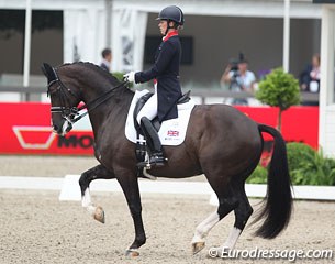 Charlotte Dujardin on Valegro