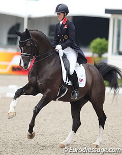 Charlotte Dujardin on Valegro