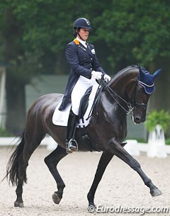 Dominique Filion on Wenicienta at the 2013 CDIO Rotterdam :: Photo © Astrid Appels