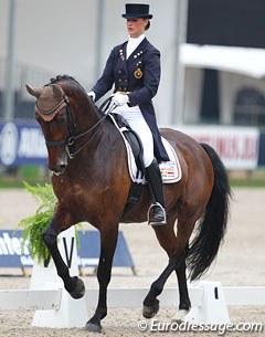 Delphine Meiresonne on Wipsy van 't Heihof