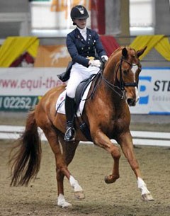 Michèle Thill and Windhook at the 2013 CDI Stadl Paura :: Photo © Rainer Dill