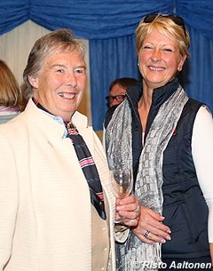 Outgoing BD chair Jennie Loriston-Clarke and newly elected chair Penny Pollard :: Photo © Risto Aaltonen