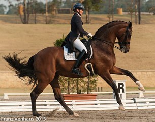 Maree Tomkinson and Diamantina at the 2013 Australian Championships :: Photo © Franz Venhaus