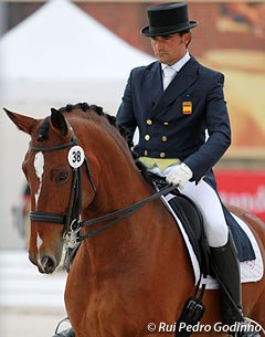 Jose Antonio Garcia Mena and Batuta at the 2013 CDI Toledo :: Photo © Rui Pedro Godinho