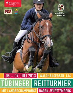 The official poster of the 2013 Baden Wurttemberger Regional Championships in Tubingen