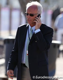 FEI Dressage Director Trond Asmyr at the 2013 CDIO Vidauban :: Photo © Astrid Appels