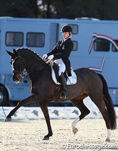 Jeanna Hogberg and Liza Minelli at the 2013 CDI Vidauban :: Photo © Astrid Appels