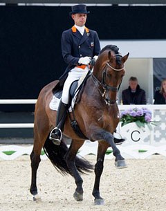 Hans Peter Minderhoud and Romanov at the 2013 CDI Villach :: Photo © Michael Rzepa