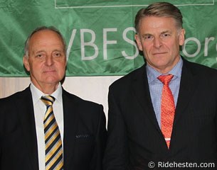 Rik van Miert and Jan Pedersen at the 2013 WBFSH General Assembly :: Photo © Ridehesten