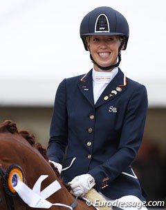 23-year old Kirsten Brouwer has a big smile on her face