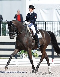 Christilot Boylen and Dio Mio at the 2013 CDI-W Wellington :: Photo © Sue Stickle