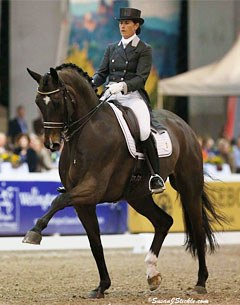 Tinne Vilhelmson and Don Auriello win the 2013 World Dressage Masters Palm Beach :: Photo © Sue Stickle