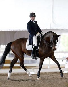 George Williams and Cleopatra at the 2013 CDI West Palm Beach :: Photo © Sue Stickle