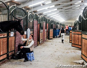 The stabling area in Zakrow