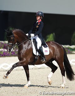 Charlotte Dujardin on Valegro