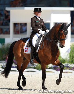 Swiss Marcela Krinke-Susmelj on the Danish bred Molberg (by Michellino)