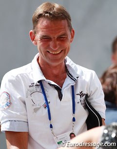 Danish Grand Prix team trainer Rudolf Zeilinger