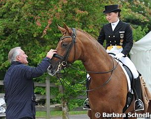 Klaus Balkenhol talks to Charlott Maria Schurmann