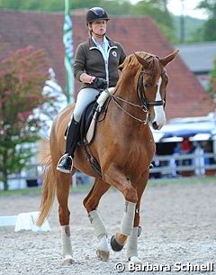 Isabell Werth brought Bella Rose for some schooling in Balve