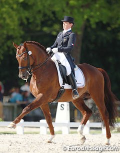 Claire Gosselin and Karamel de Lauture at the 2014 CDI Compiègne :: Photo © Astrid Appels