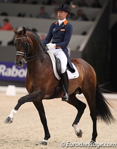 Hans Peter Minderhoud on Johnson :: Photo © Astrid Appels