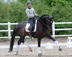 Thomas Lassen on UNO Double Cream :: Photo © Ridehesten.com